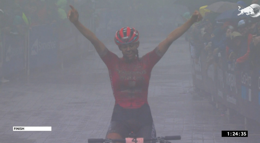 Alexandra Keller vinder første karriere XC World Cup titel